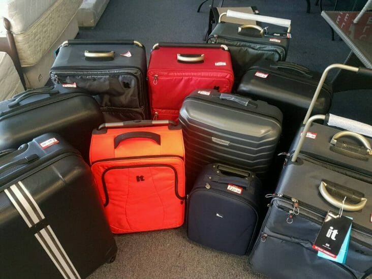 Grupo de maletas